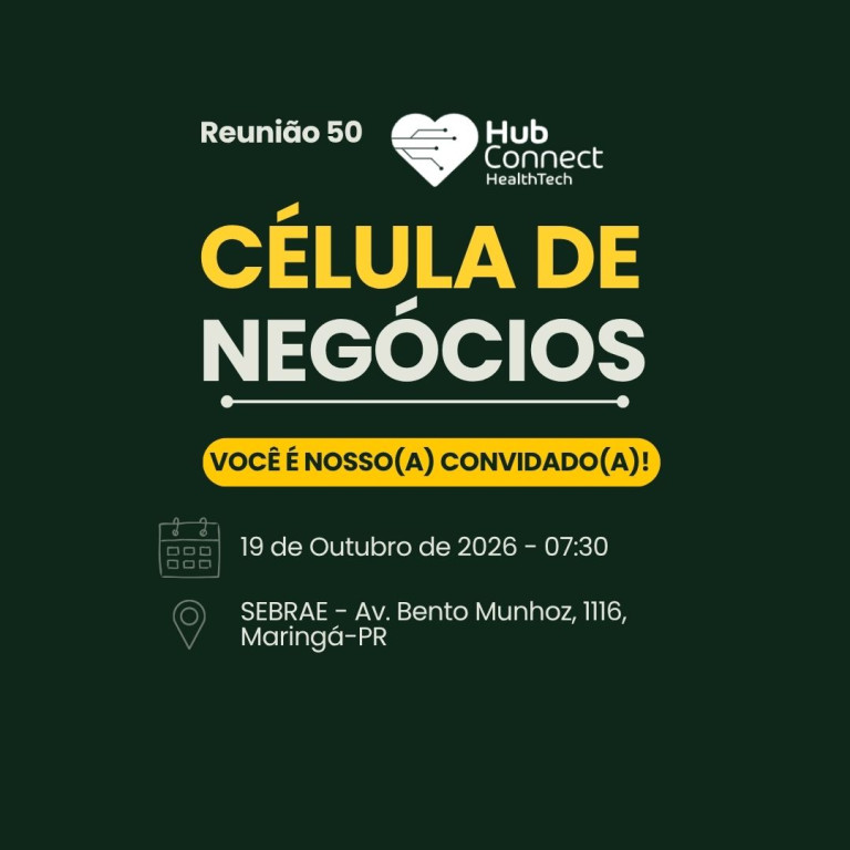 Capa Célula de Negócios - Reunião 50
