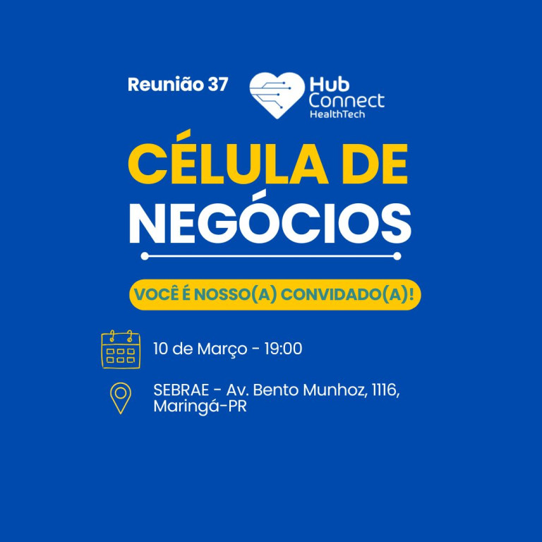 Capa Célula de Negócios - Reunião 37
