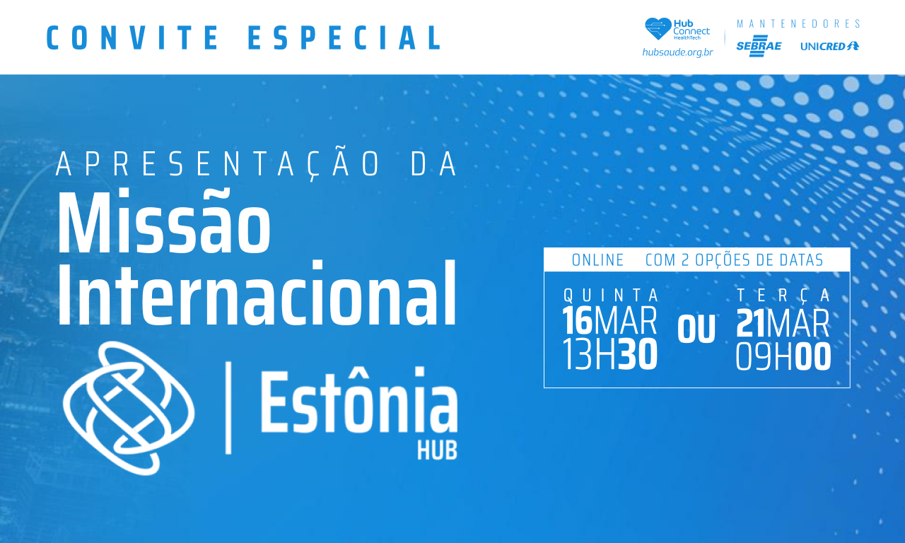 Imagem de Apresentação da Missão Internacional Estônia Hub