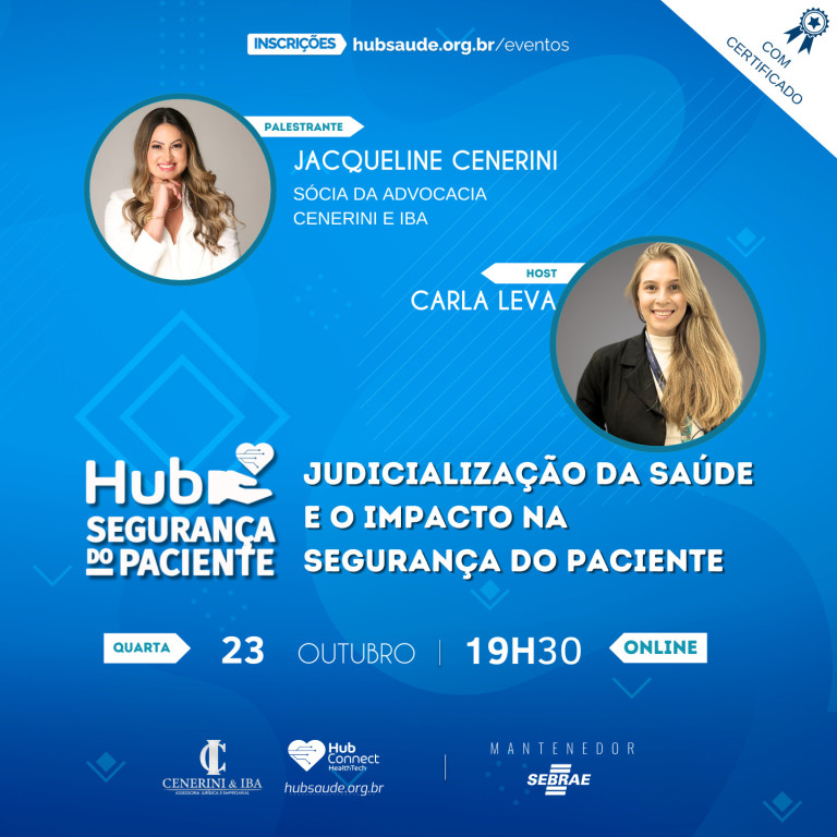 Capa Judicialização da Saúde e o Impacto na Segurança do Paciente