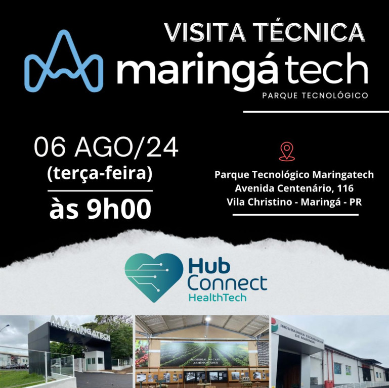Capa Visita Técnica:  Parque Tecnológico Maringatech