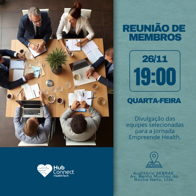 Capa Reunião de Membros - Novembro/2025