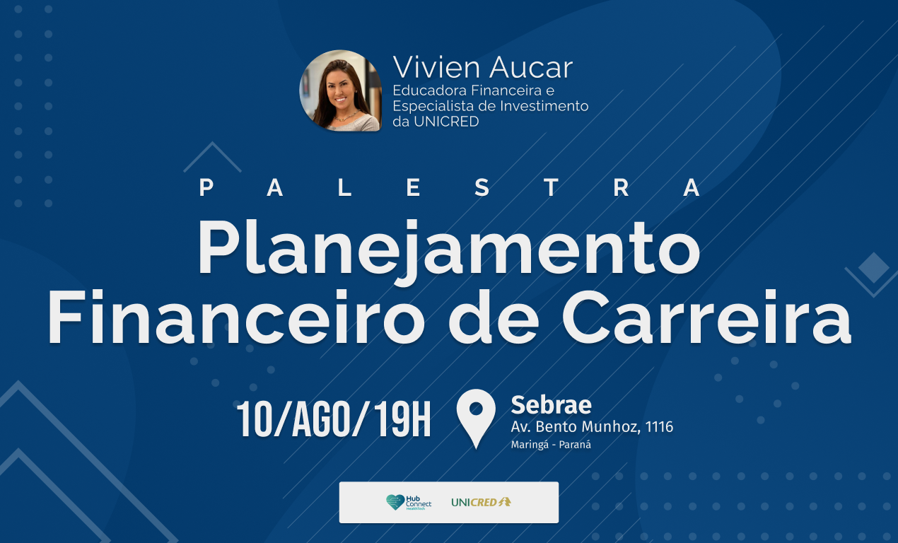 Capa Palestra Planejamento Financeiro de Carreira