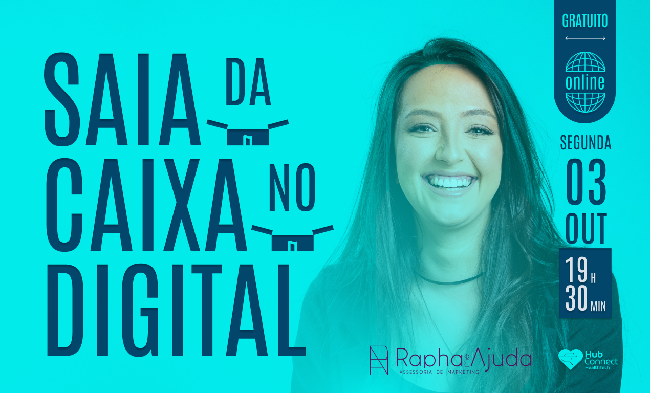 Capa Saia da Caixa no Digital com Rapha me Ajuda