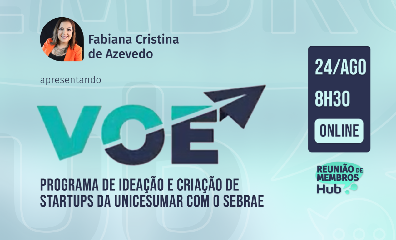 Capa Reunião de membros - Agosto