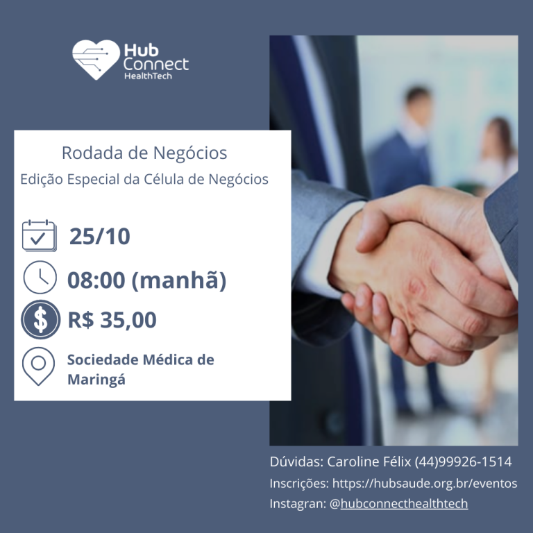 Capa Rodada de Negócios